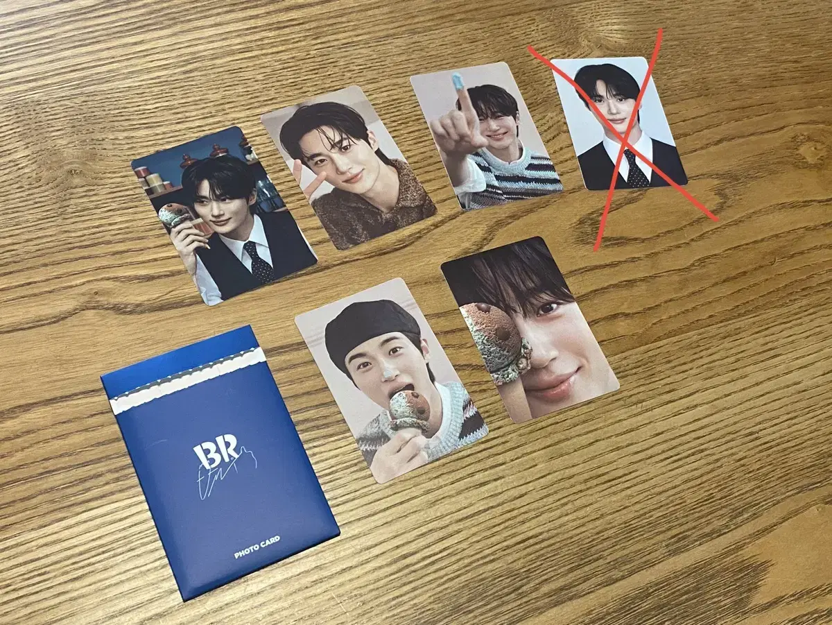 Byun Wooseok Barra photocard 5 kinds bulk sells