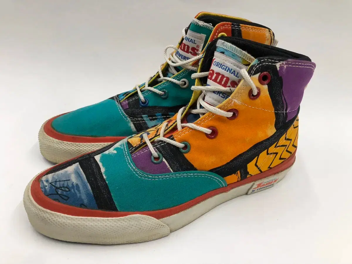 90s 빈티지 컨버스 오리지널 잼스 jams 하이탑 운동화 브랜드 중고