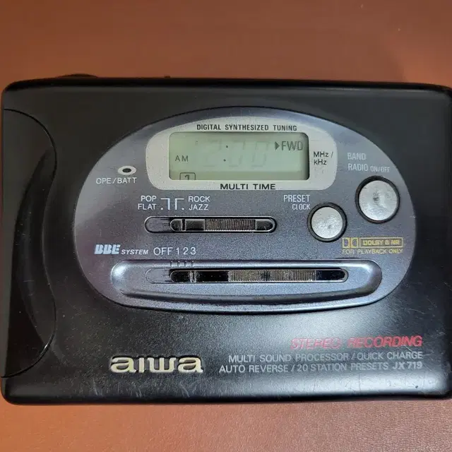 AIWA HS-JX719정상작동품