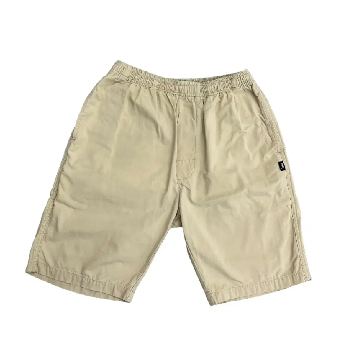 Stussy Non-Logo Beige Half Pants