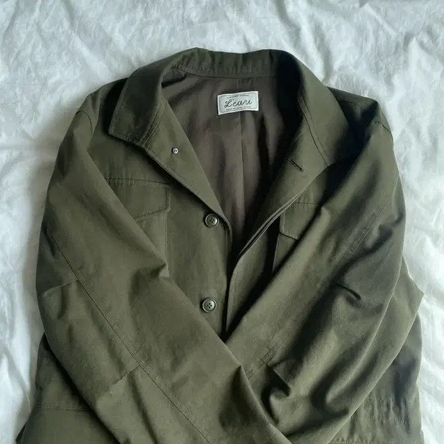 로우 leau blake field jacket _ army green