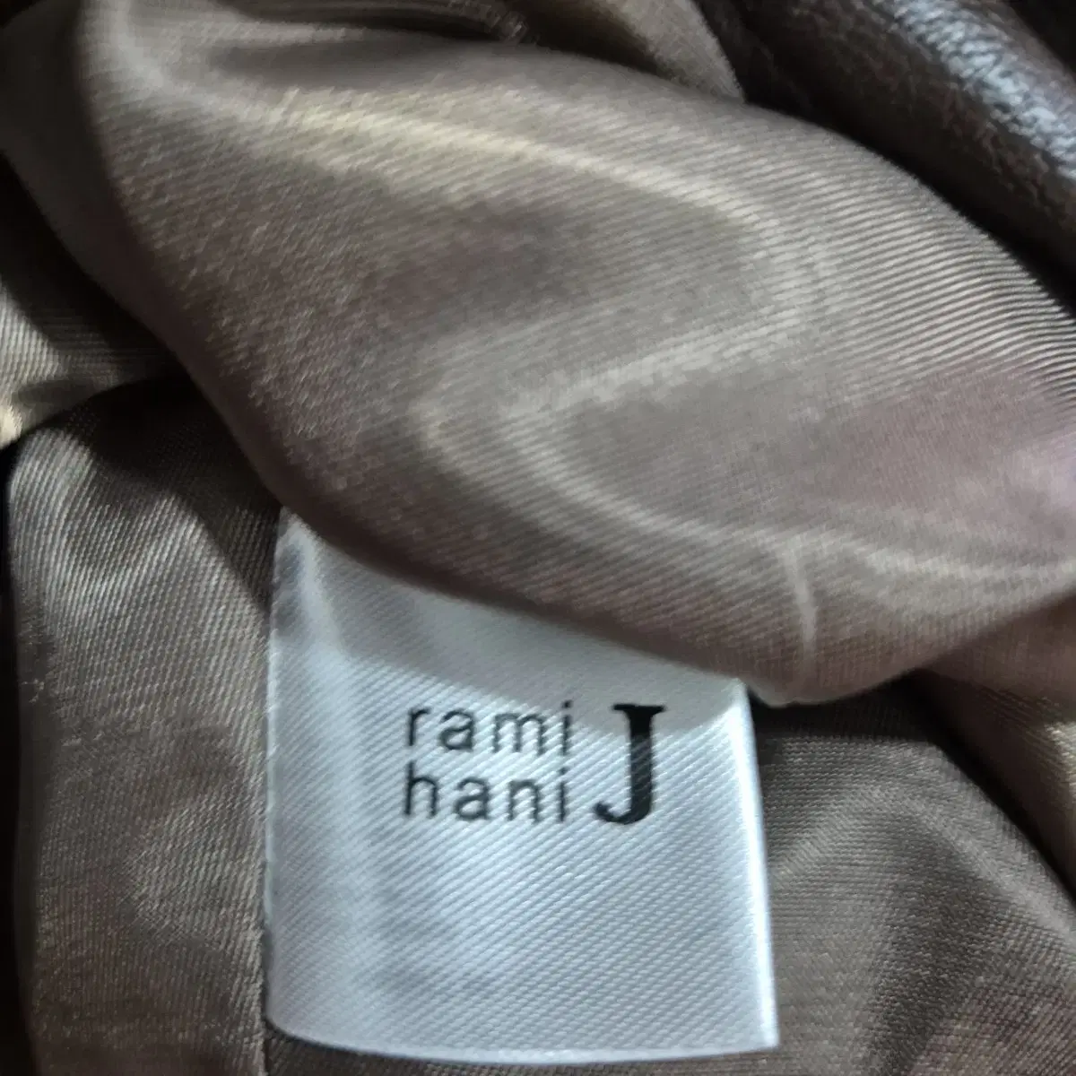 여성 rami hami J 레자자켓