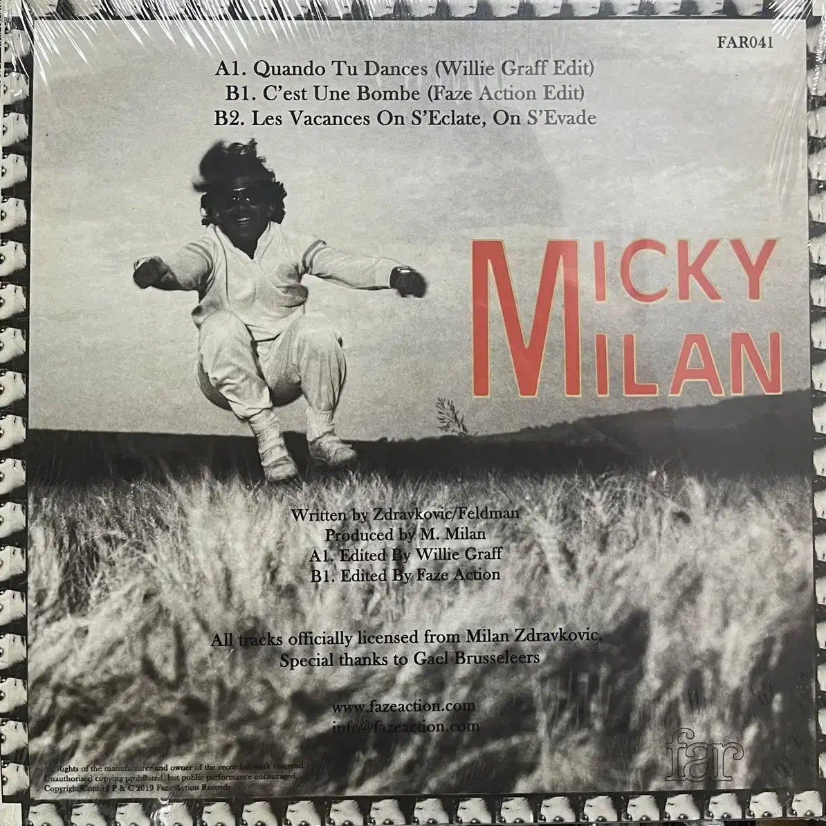 (부기 디스코) Micky Milan-Quando Tu Dances lp