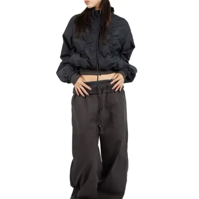 릿킴 WAIST FOLDED TROUSER 팬츠 바지