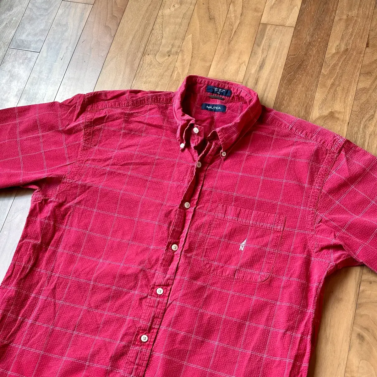 Nautica seersucker short sleeve shirt sizes 105-110