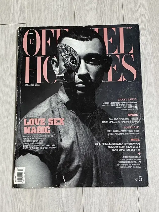 L'OFFICIEL HOMMES N.05 니콜라포르미케티