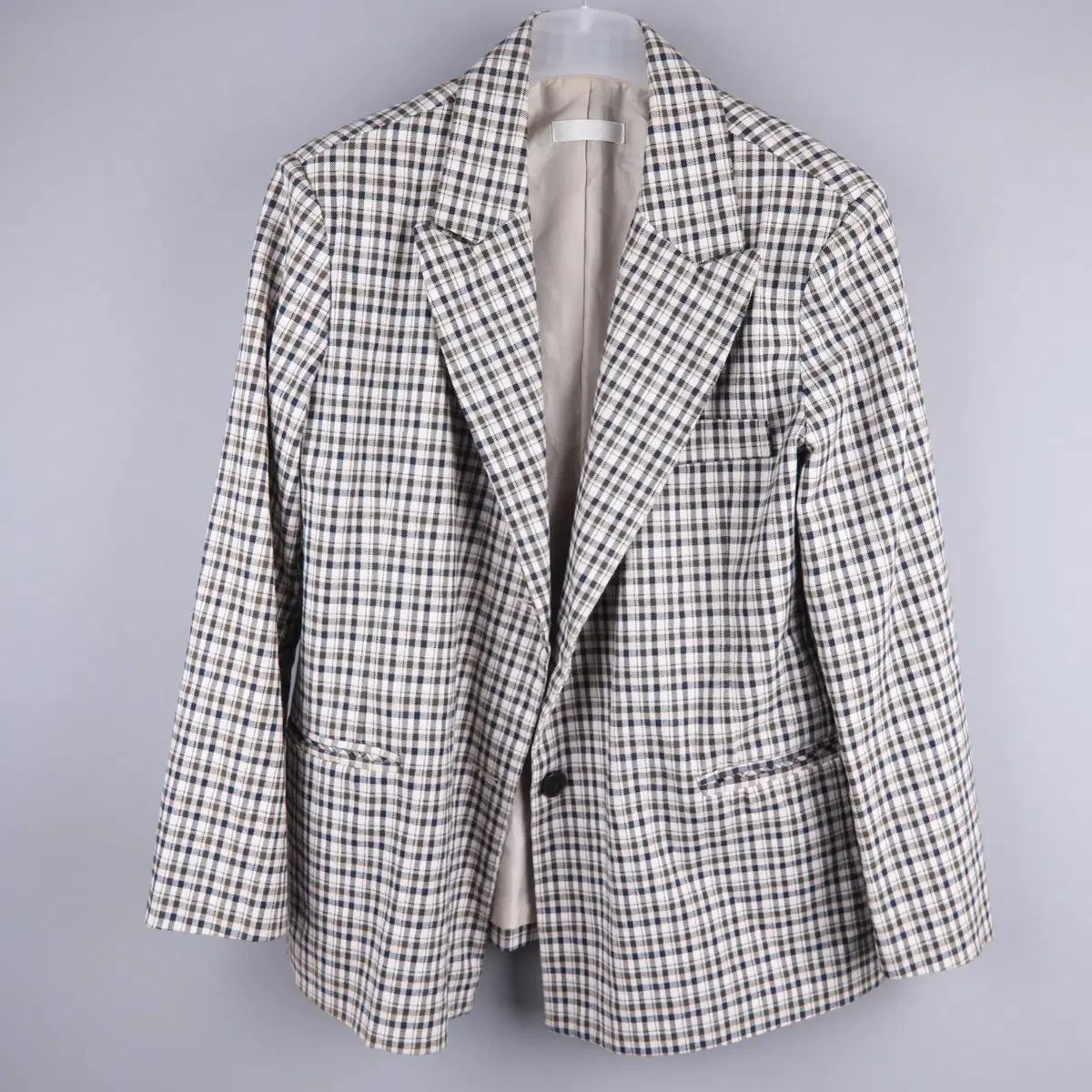 (Women's) LISSOM Checked Jacket (F)