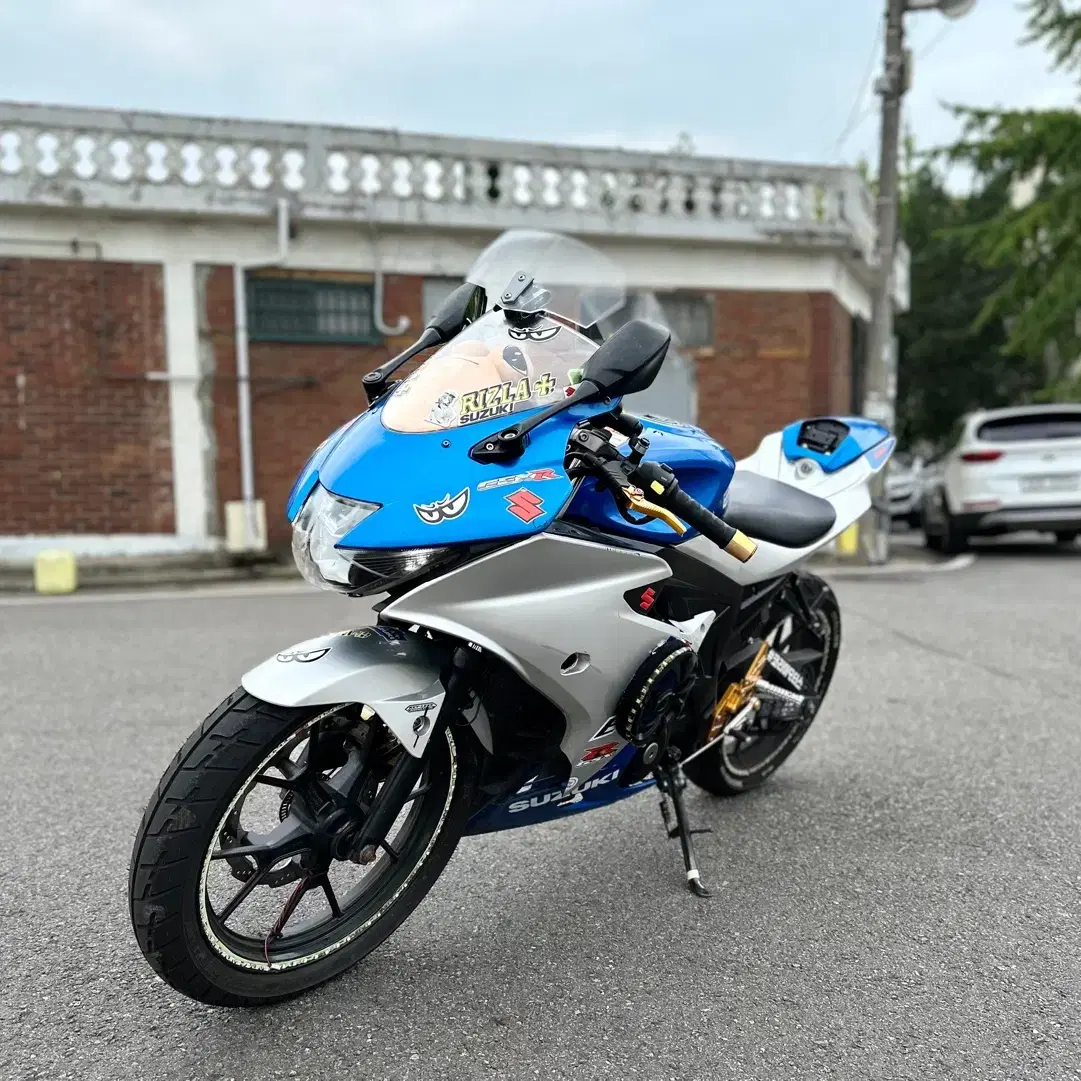 [급처] Gsxr 125 21년식 2만KM 요시무라머플러,오디오