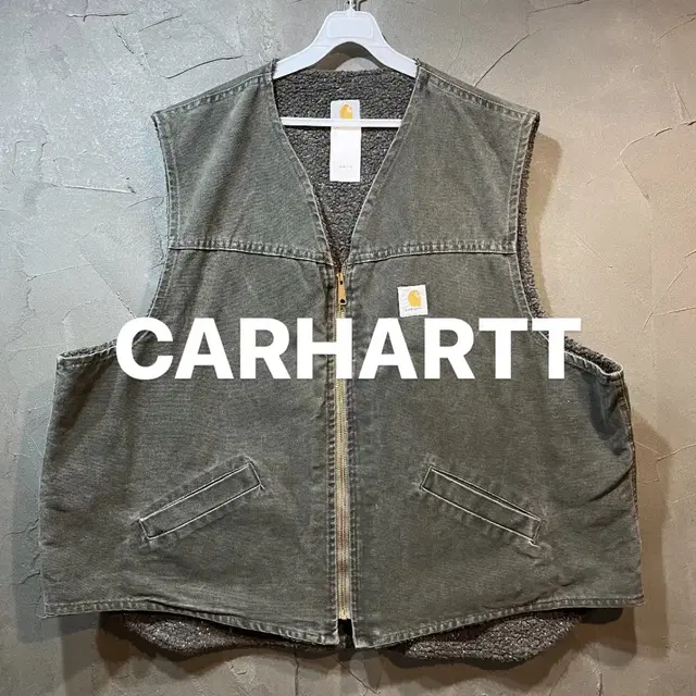 [XXL] CARHARTT 칼하트 양털 워크 베스트