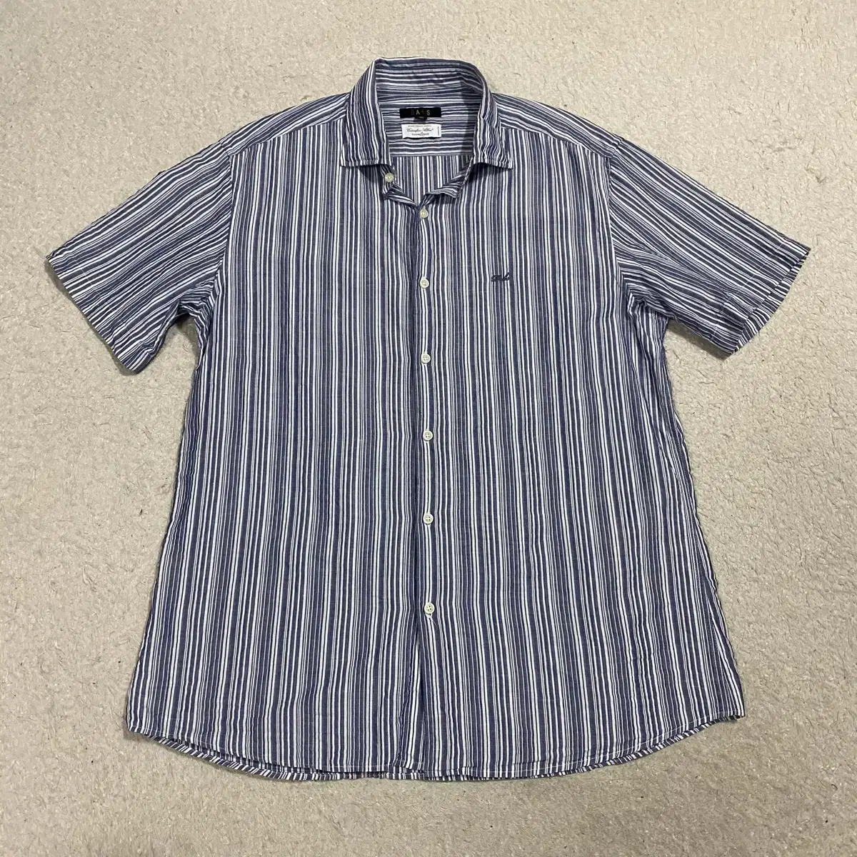 Dax Short Sleeve Shirt Stripe 105