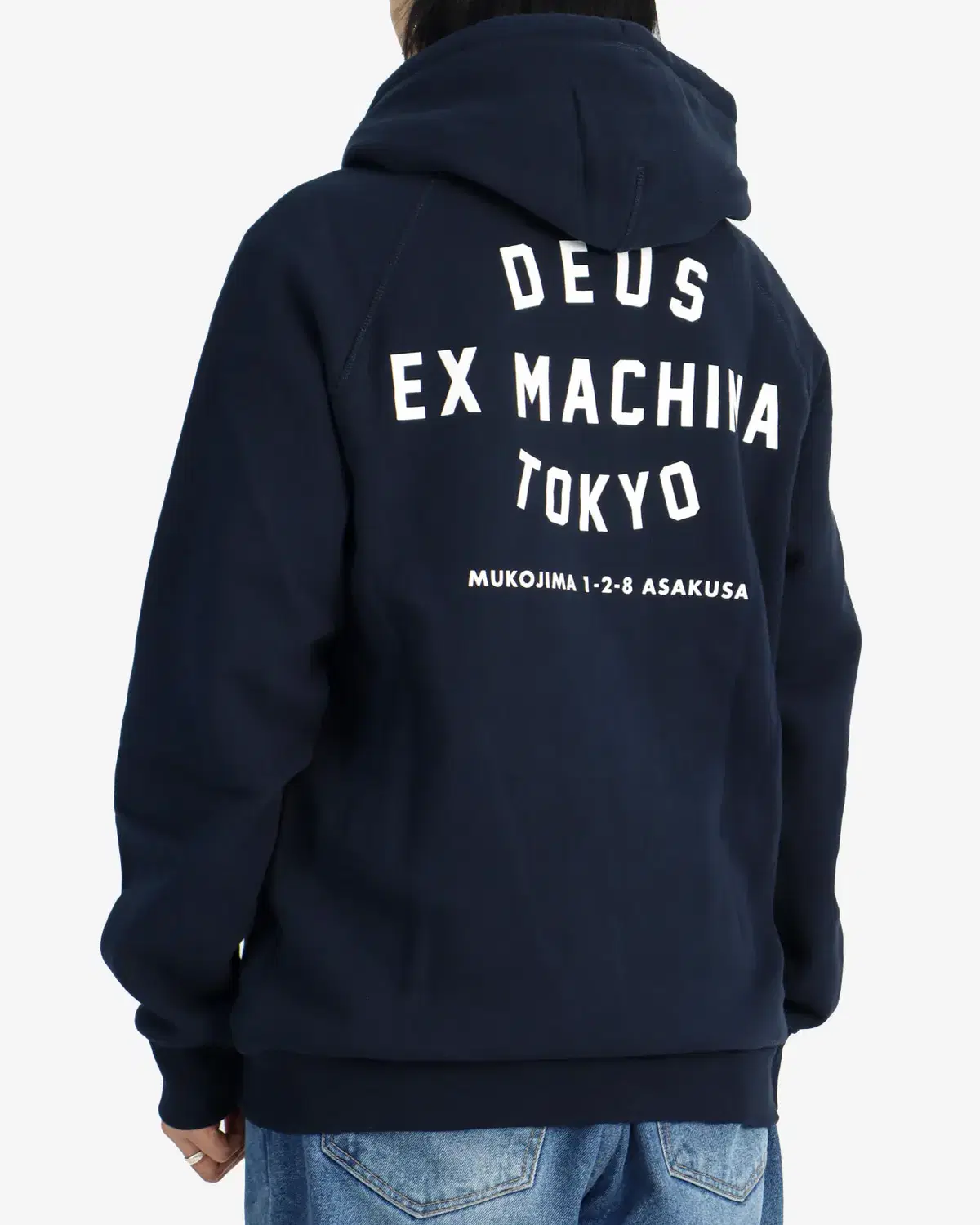 [Same Day] Deus Tokyo Hoodie Navy Hoodie