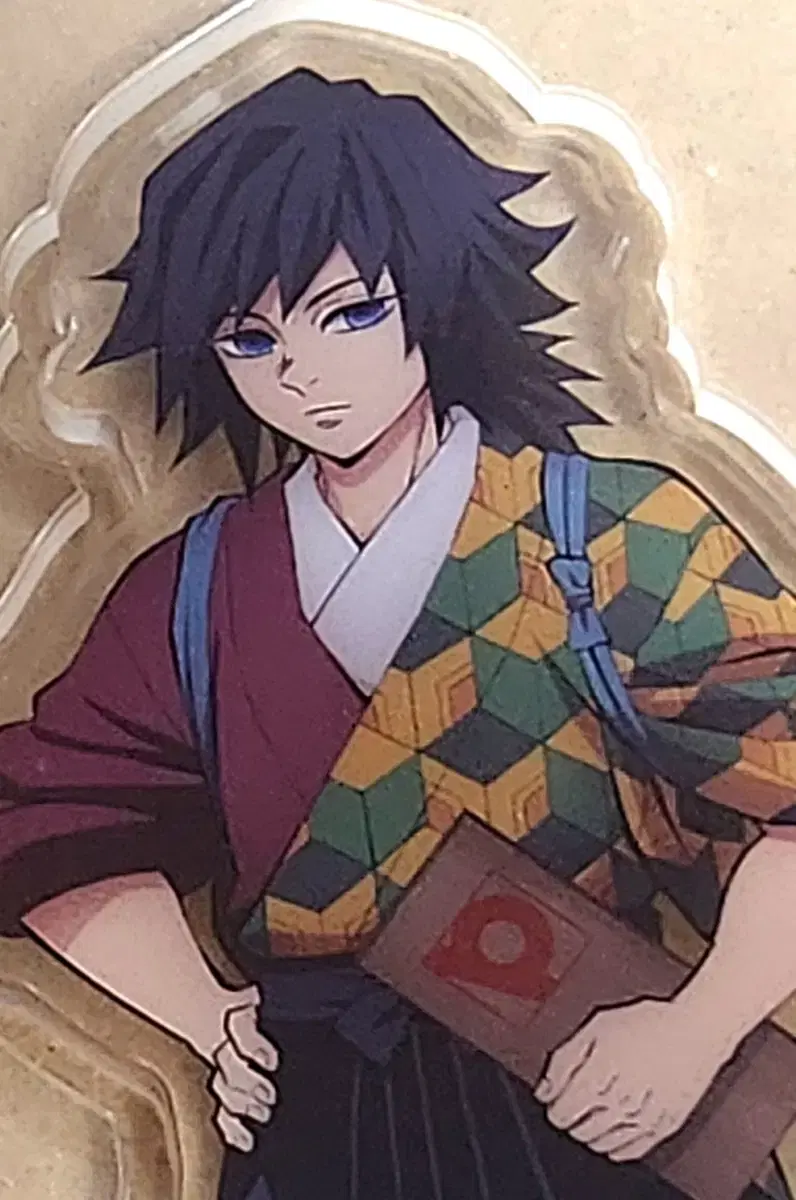 Demon Slayer Kiyuu Ren Goku Tanjiro Pizzira Collaboration Kouga Bromide Acrylic