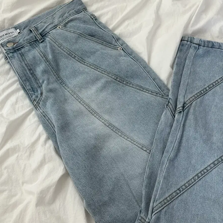 디서먼트 Tornado cutting wide denim (L)