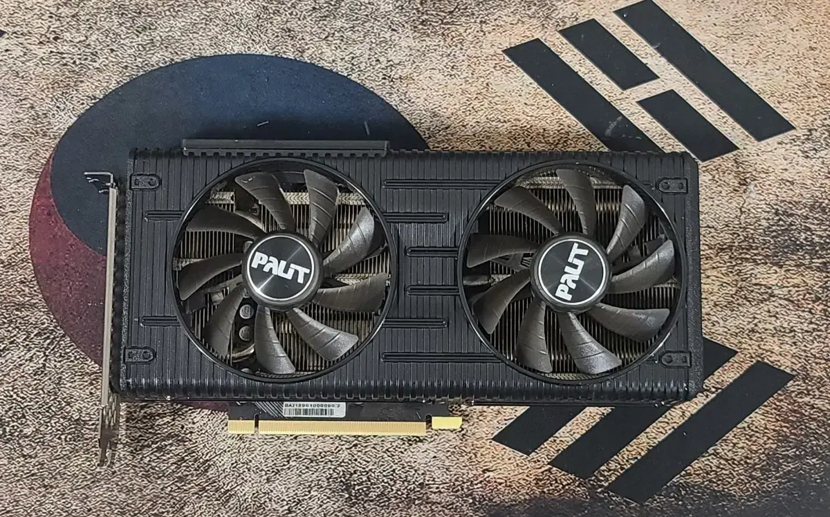 이엠텍 팰릿 RTX3060TI 8g 그래픽카드 팝니다