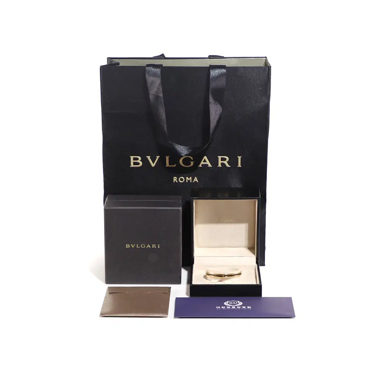 [S] BVLGARI 불가리 비제로원 뱅글 오픈 로고 브레이슬릿 팔찌