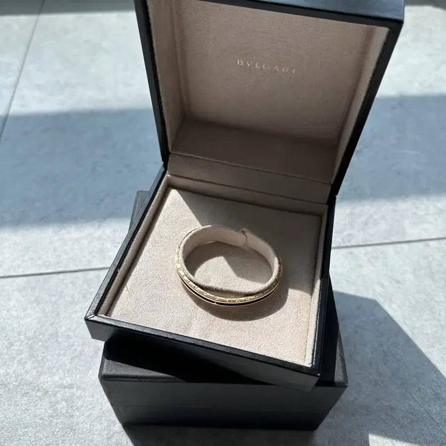 [S] BVLGARI 불가리 비제로원 뱅글 오픈 로고 브레이슬릿 팔찌