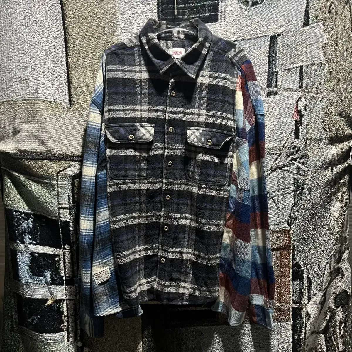 Joggers Remake Flannel Shirt Multi