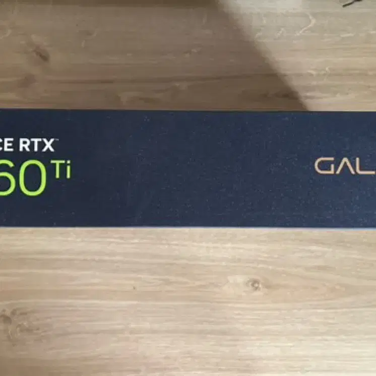 GALAX 지포스 RTX4060ti OC D6 8GB 미개봉 팝니다