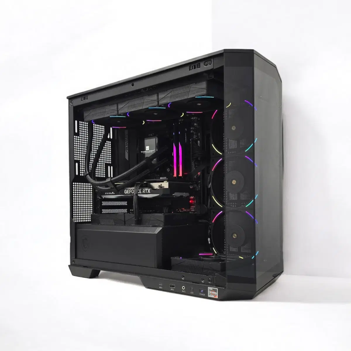 라이젠 7800X3D/B650M/RTX4070super 고사양 조립PC