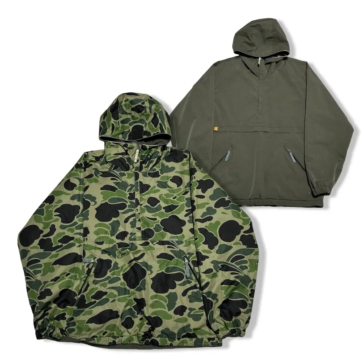 100 Estivo Reversible Camo Pattern Vahn Zip-up Anorak