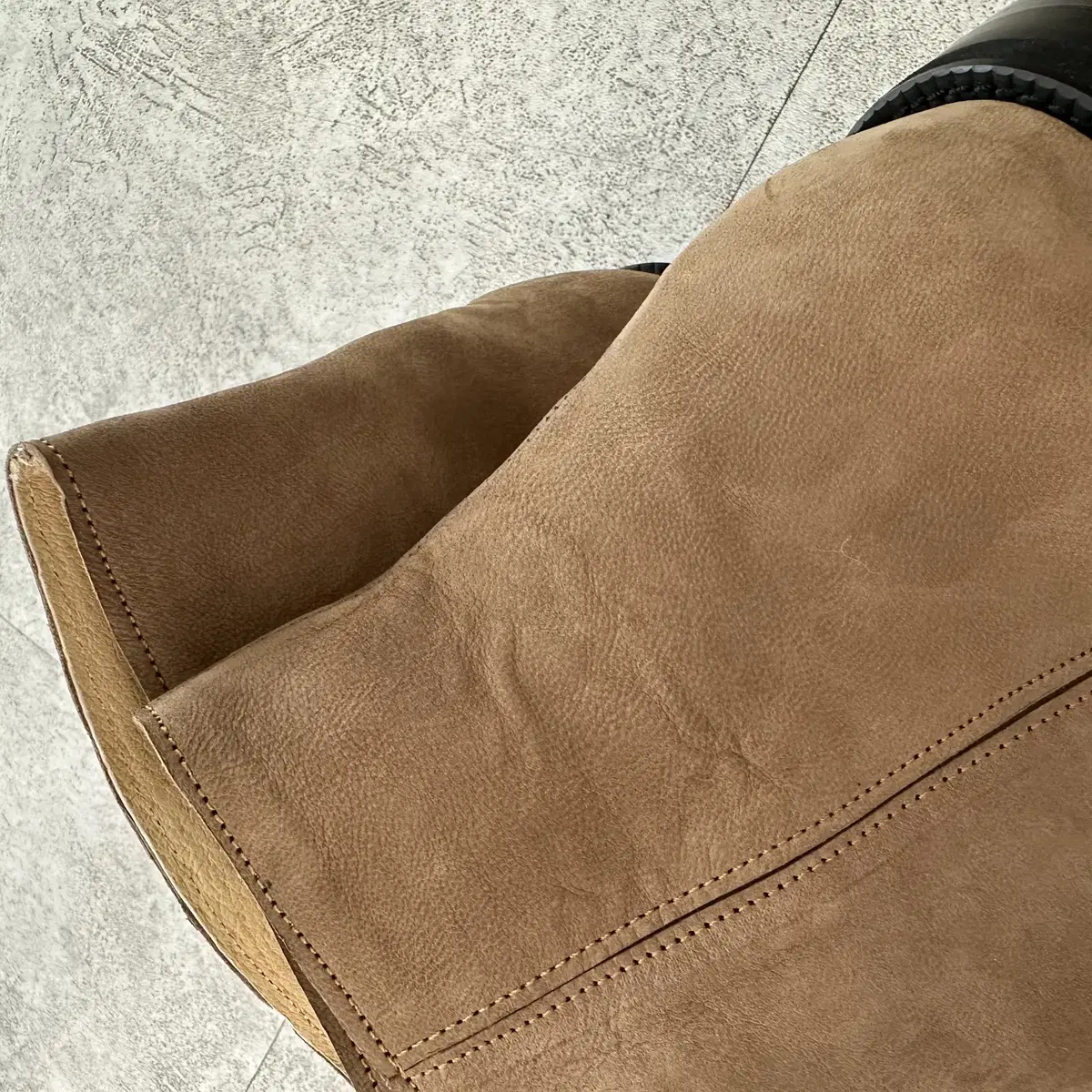 [280] 피렌체아뜨리에 3500 [BEIGE NUBUCK] 집업부츠