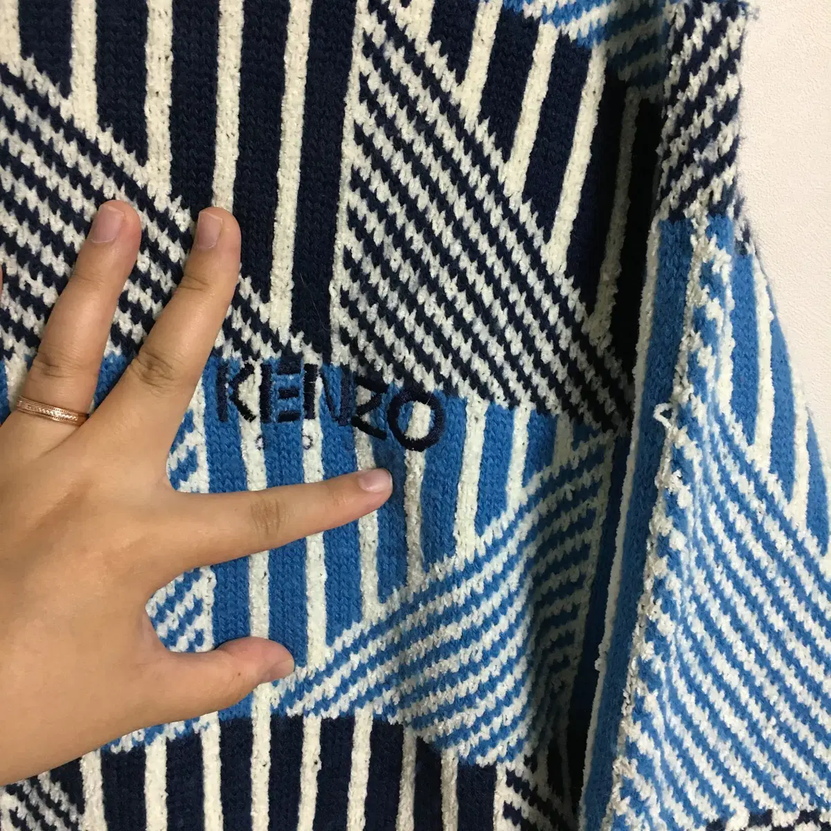 KENZO 겐조 골프 남성 니트 100