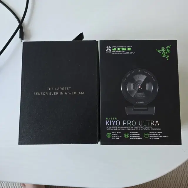 RAZER KIYO PRO ULTRA 키요 프로 울트라 웹캠 풀박스