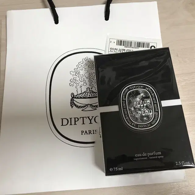 (새상품) Diptyque 딥티크 플레르드뽀 퍼퓸 향수 75ml 미개봉