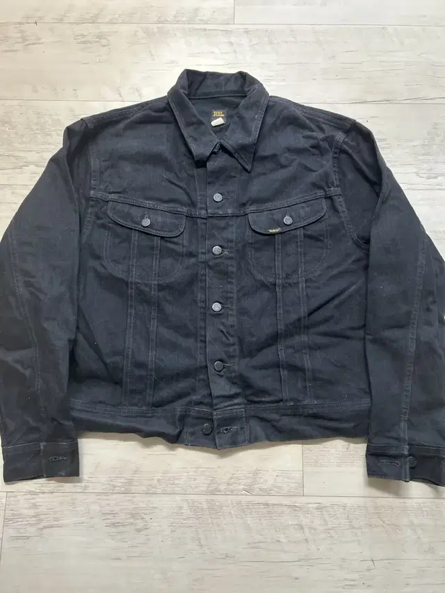 RRL LOT 271 흑청 데님 자켓 XL