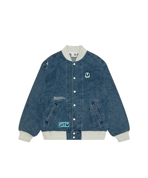 [Overseas] Vape Ape Over Silhouette Denim Jacket 24FW