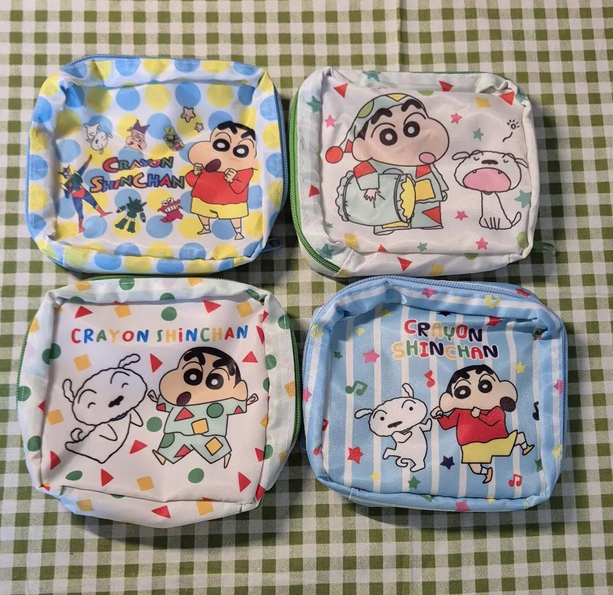 4 x Changu Square Pouches