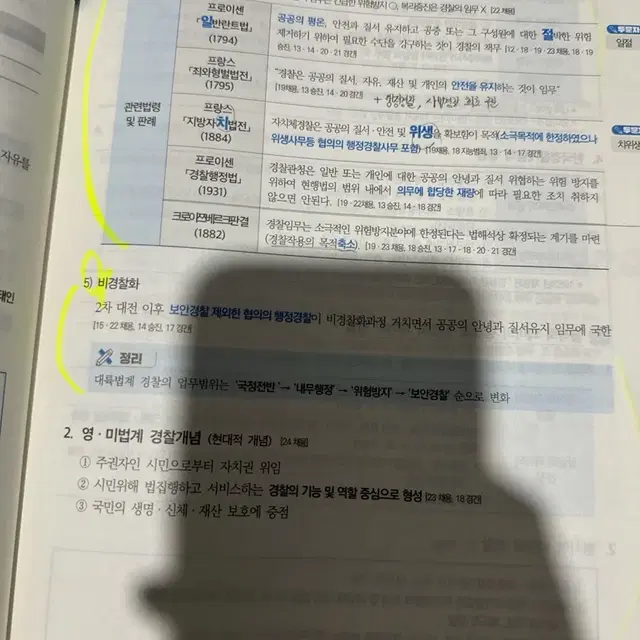 장정훈 경찰학 네친구 판매합니다.