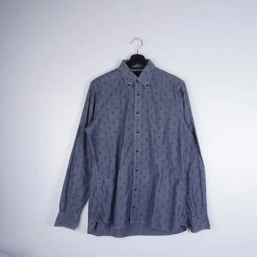 Tommy Hilfiger Denim Black Button Shirt via1724