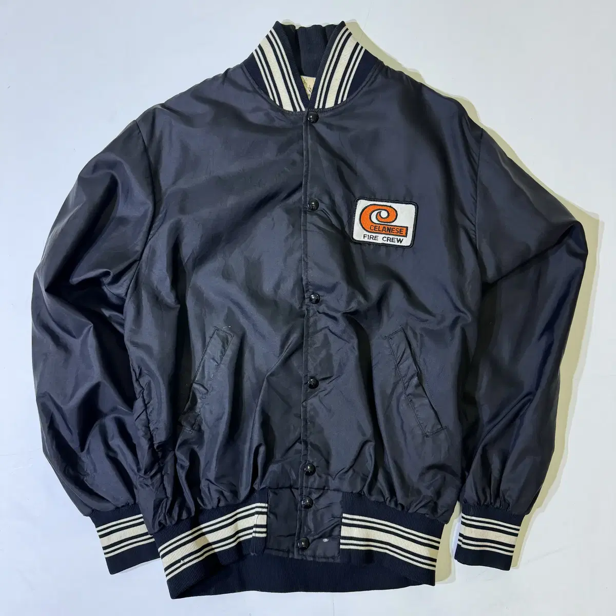 80s usa CELANESE baseball jumper (105/kold_4891)