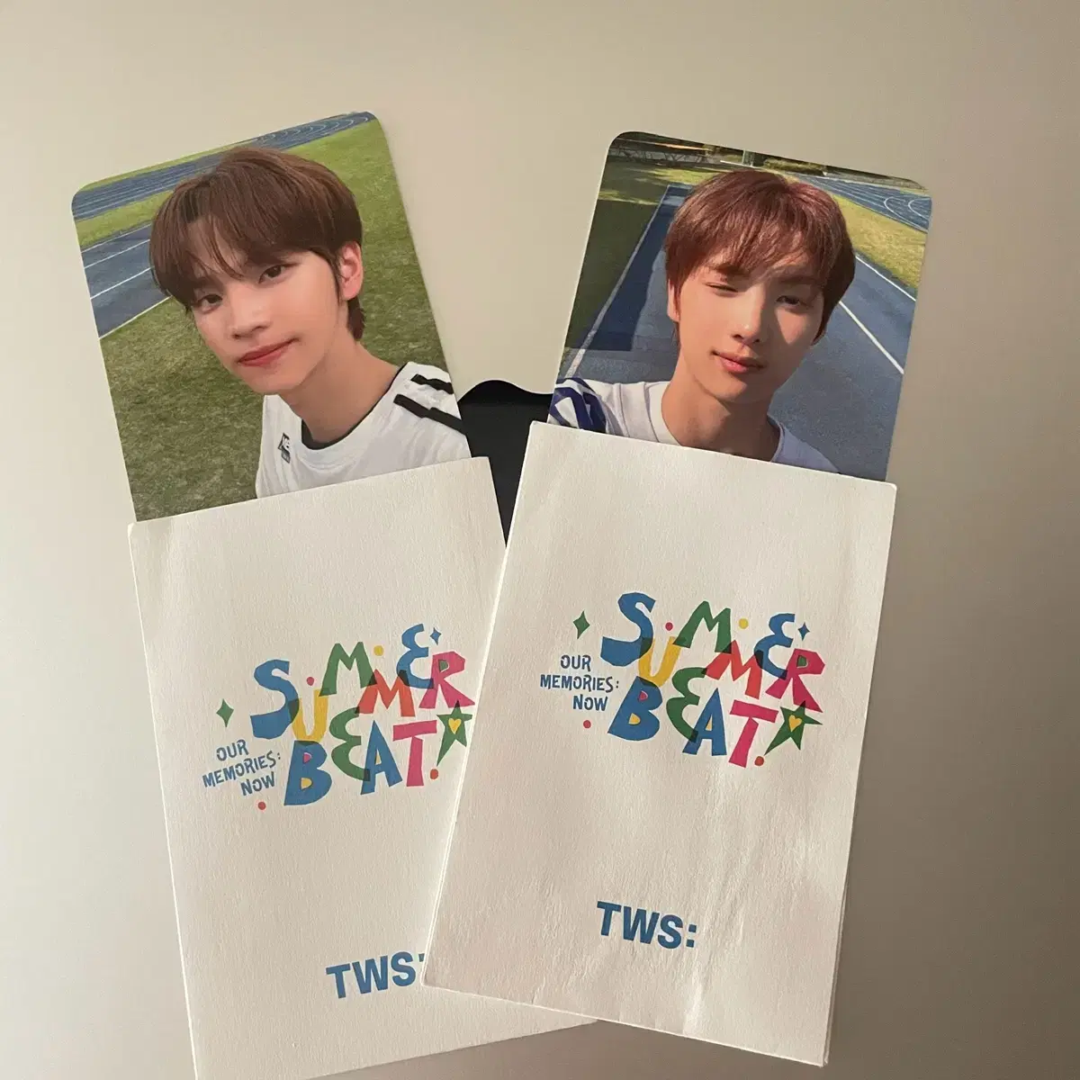 Tours Vol. 2 Summer Beat broadcast photocard WTS