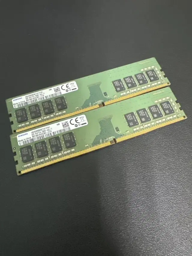 삼성 8기가 8GB 램 x2개