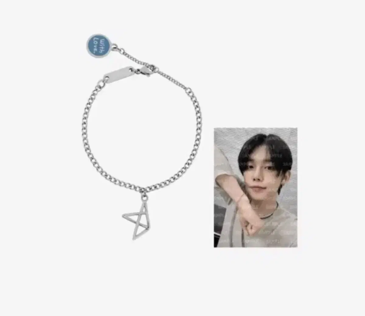 txt yeonjun birthday bracelet md with love bracelet