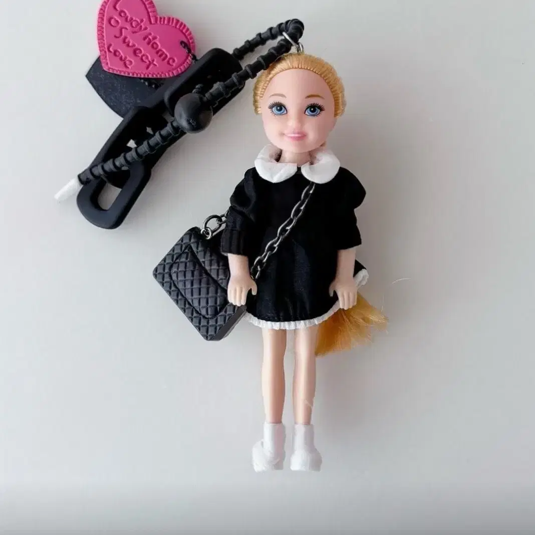 바비인형 키링 barbie keychain keyring