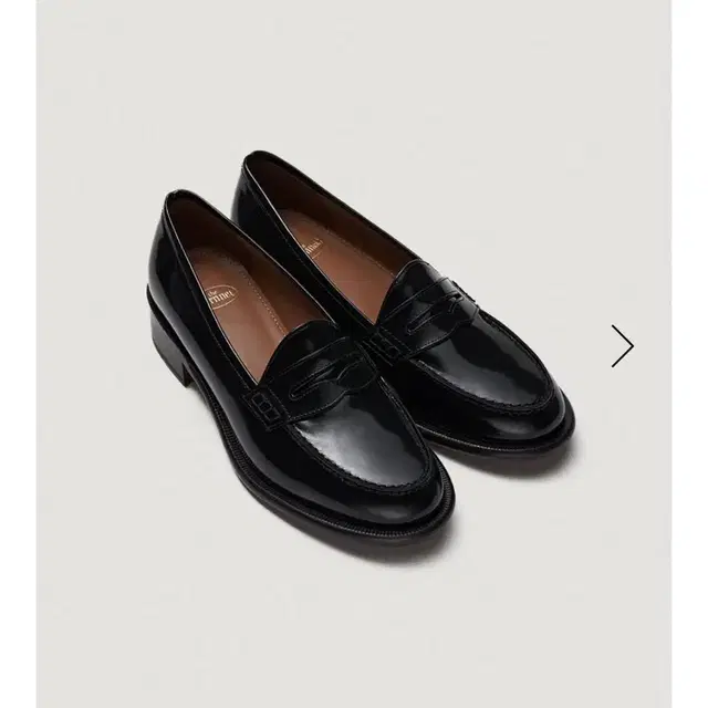 더바넷 페니로퍼240 Box Penny Loafers