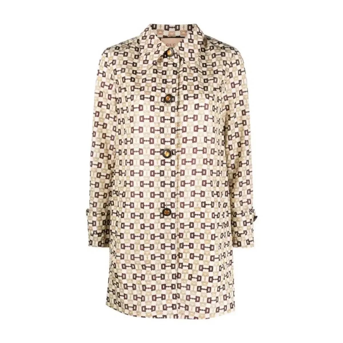 Gucci Nylon Printed Coat 752387_ZANVO