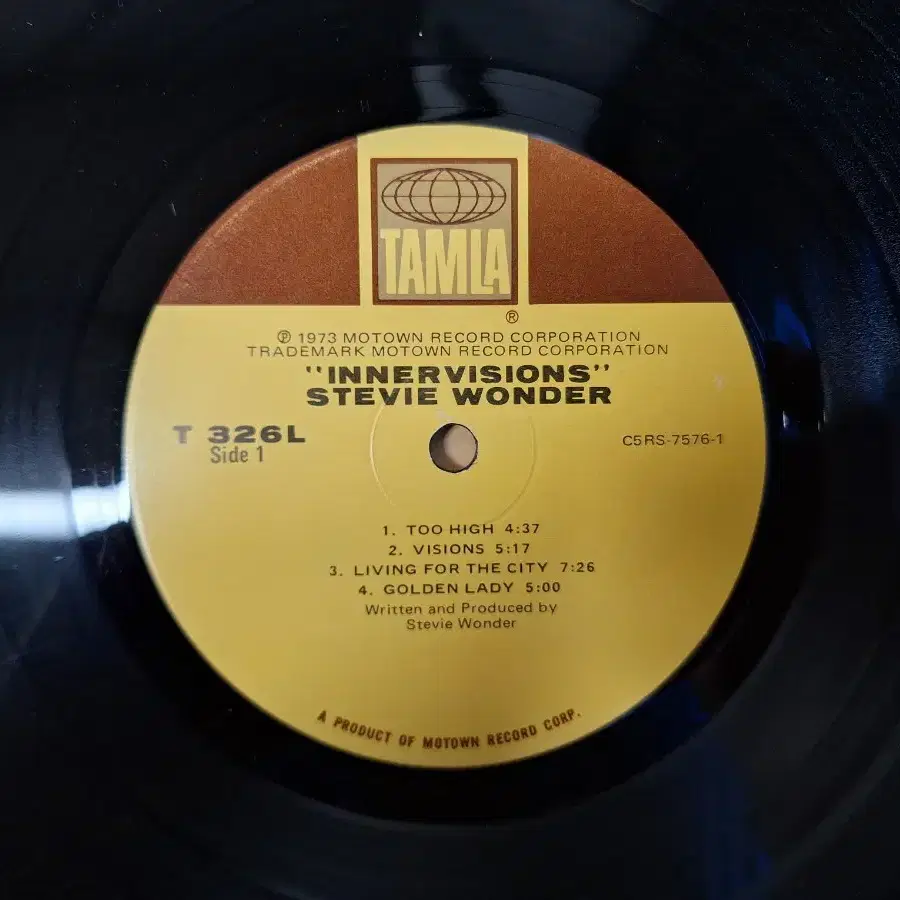 미국초판/Stevie Wonder- Innervisions LP