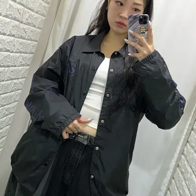 14FW Stussy x B&Y SS-link Coach jacket