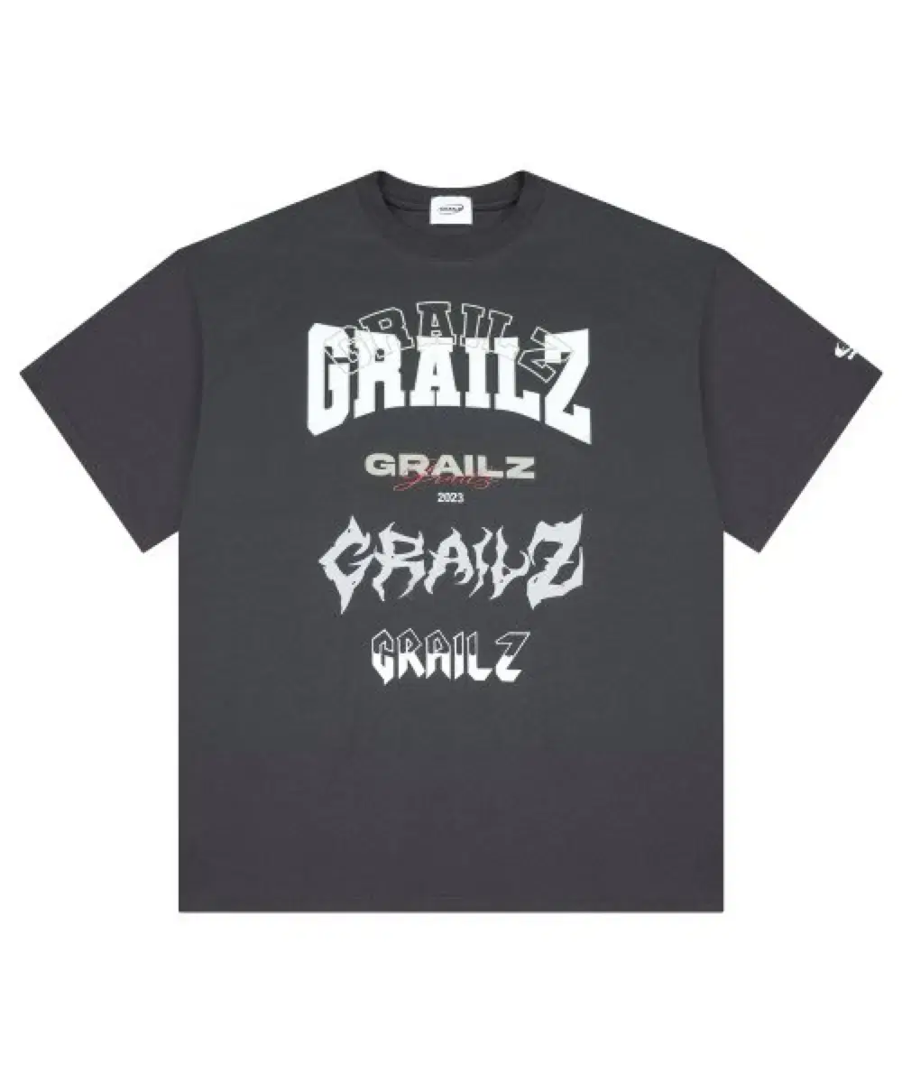 [NEW] 1 Grails Multi Logo Short Sleeve Tee Khaki Grails Short Sleeve Tee