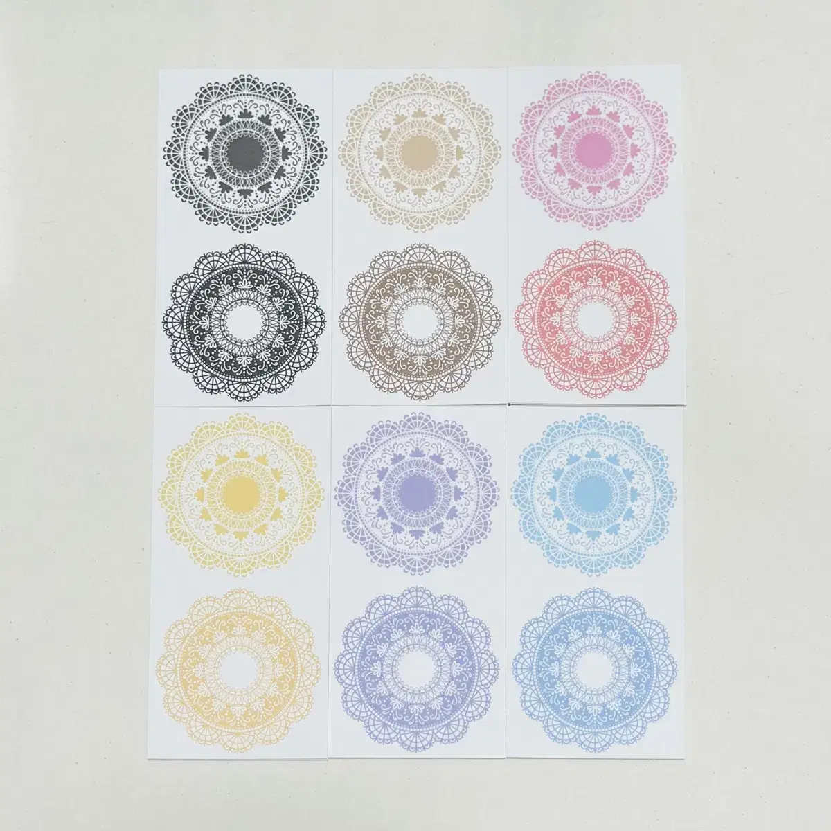 [Wiorin] Dreamlace Doily Mochi 30 pieces of 6 types