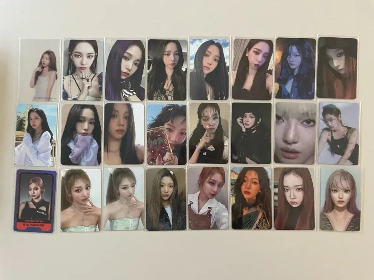 aespa photocard bulk sell karina wintergiselle ningning