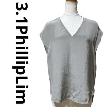새상품급 3.1PhillipLim 필립림 실크 100% 슬리브리스