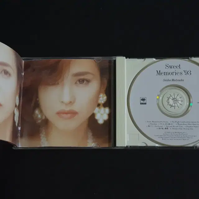 마츠다세이코 앨범 Sweet Memories 93 음반