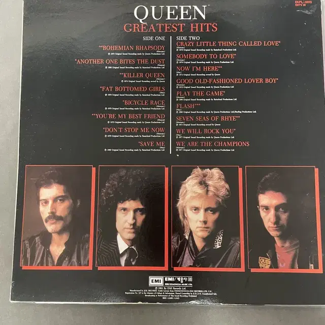 Queen. Greatest Hits. (LP)