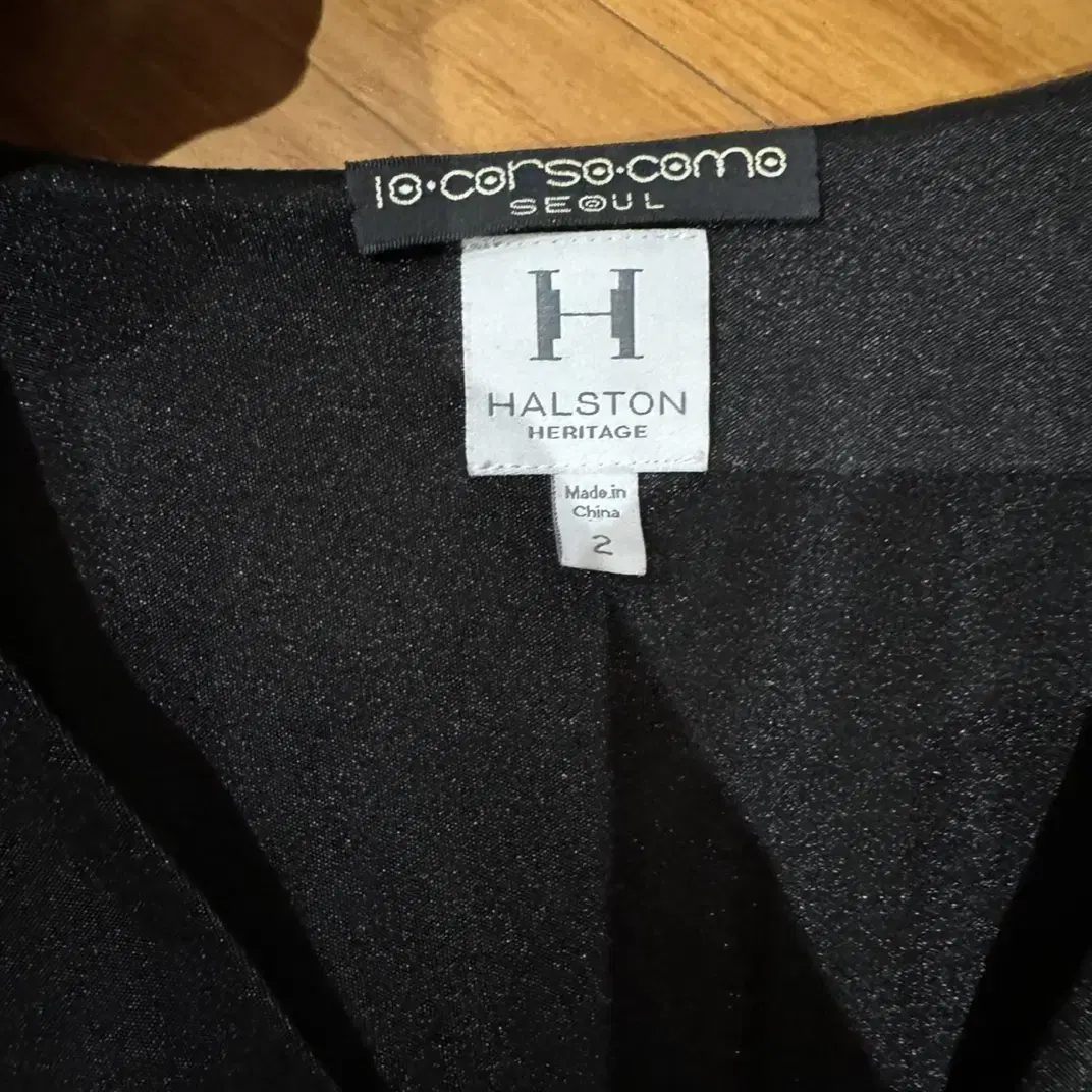 H Halston 간절기 원피스 꼬르소꼬모