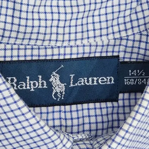 RALPH LAUREN 깅엄체크 셔츠